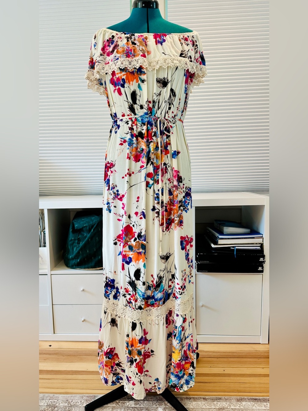 Umgee floral maxi dress